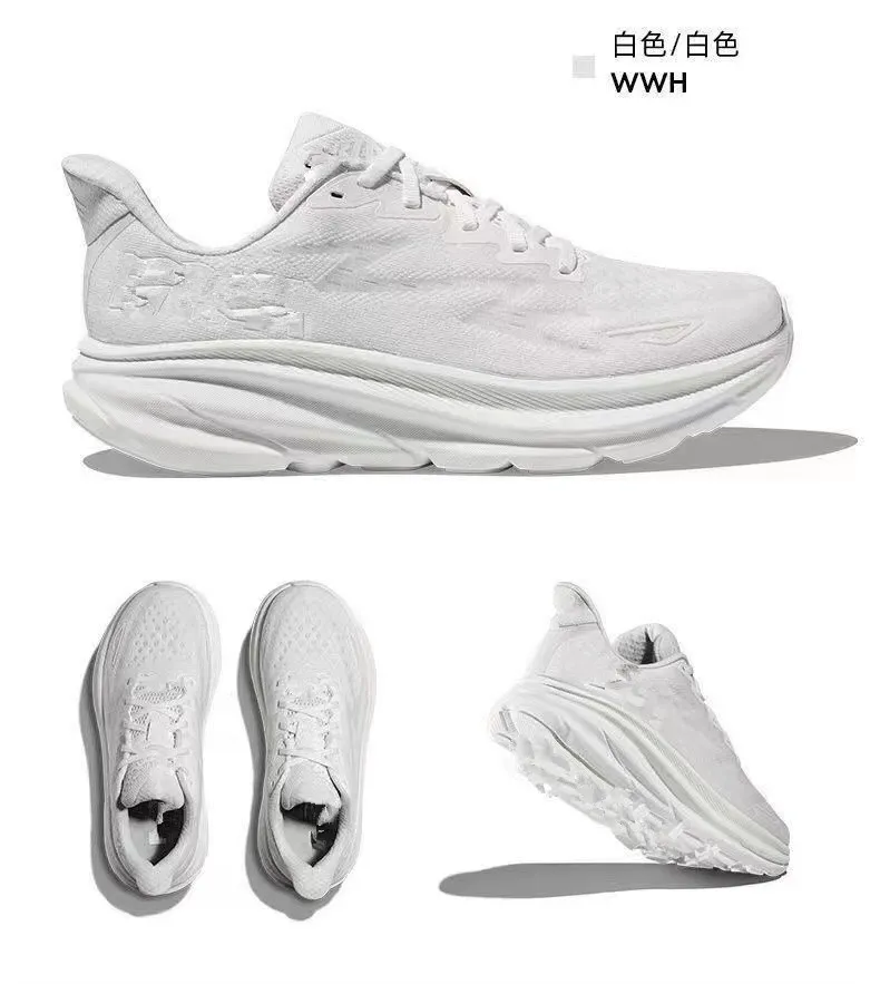 Hoka Clifton 9 Running Shoes for Men & Women - Shock Absorbing, Rebounding Outdoor Sneakers for Running, Mountaineering & Sports showcase 2