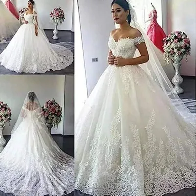 Elegant V-Neck Tulle Wedding Dress with Long Sleeves and Large Train - Retro Sexy Bridal Gown for Special Occasions showcase 16