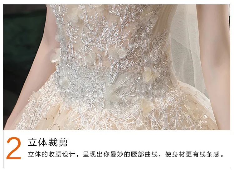 Elegant Strapless Slimming Wedding Dress 2026 Forest Style Bride Gown with Trailing Hem for a Simple and Chic Bridal Look showcase 17