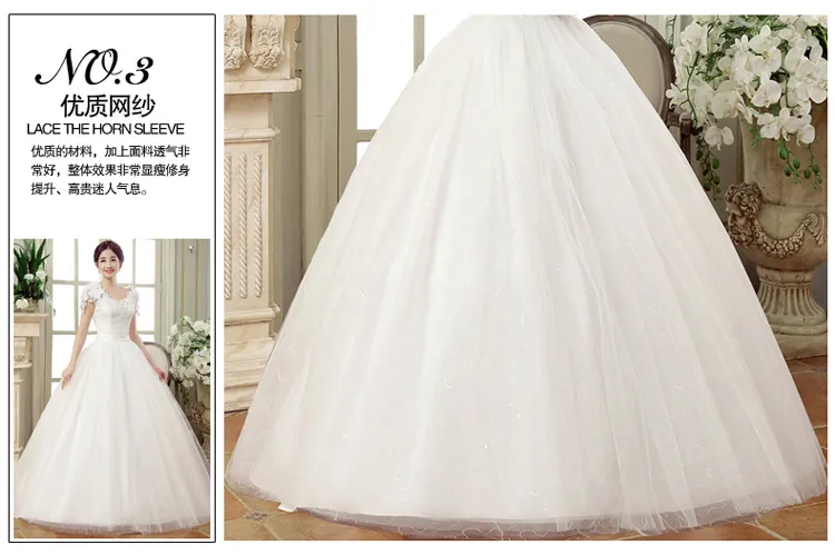 Elegant Plus Size Wedding Dress for Women, Slim Fit Floor-Length Lace Floral Off-Shoulder Design for Spring 2026 Bridal Collection showcase 16