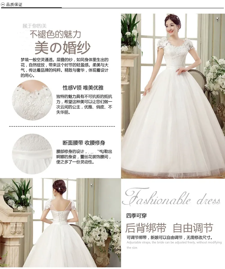 Elegant Plus Size Wedding Dress for Women, Slim Fit Floor-Length Lace Floral Off-Shoulder Design for Spring 2026 Bridal Collection showcase 3