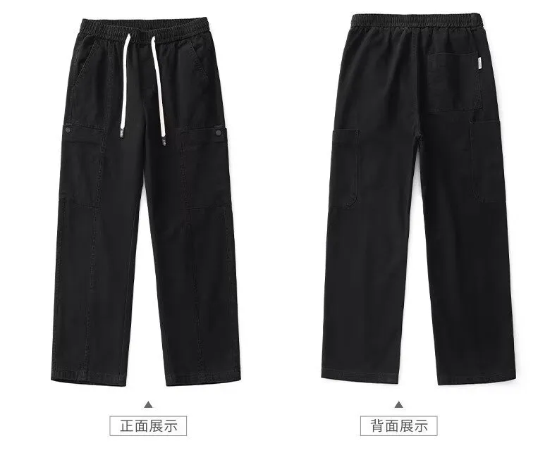 American Cleanfit Lumberjack Casual Pants for Men - Loose Fit Straight Leg Versatile Trousers for Spring & Autumn 2025 showcase 18