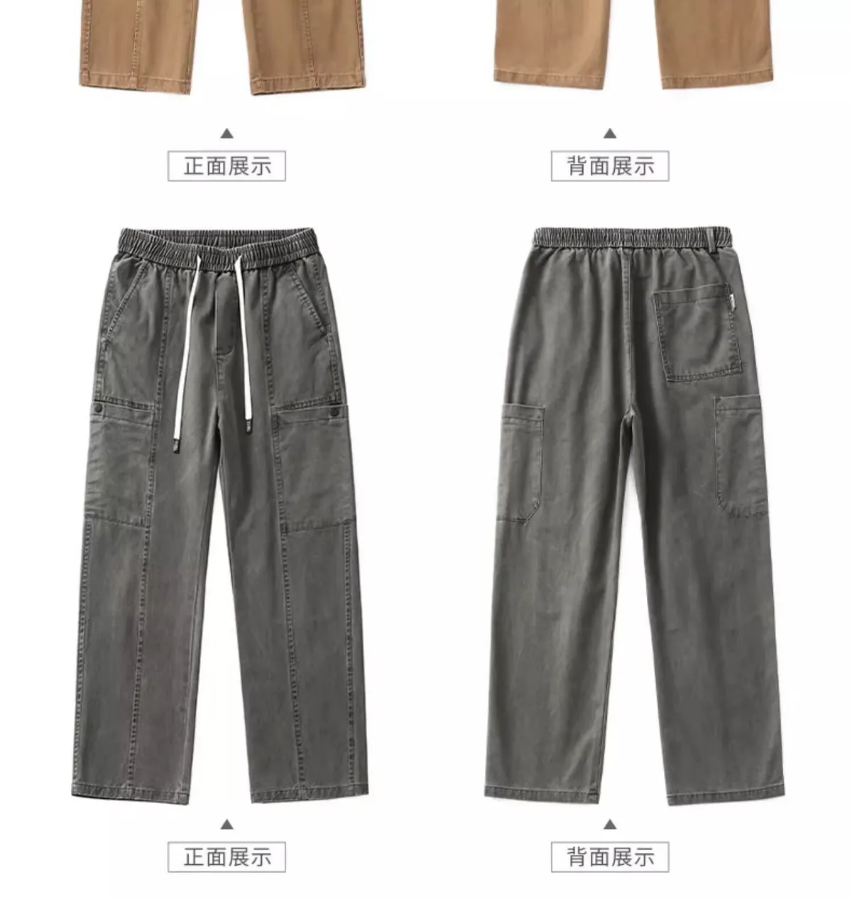 American Cleanfit Lumberjack Casual Pants for Men - Loose Fit Straight Leg Versatile Trousers for Spring & Autumn 2025 showcase 17