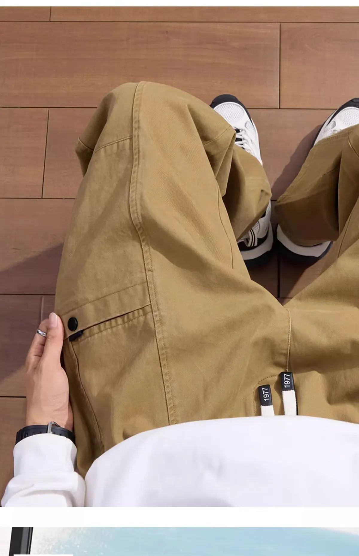 American Cleanfit Lumberjack Casual Pants for Men - Loose Fit Straight Leg Versatile Trousers for Spring & Autumn 2025 showcase 13