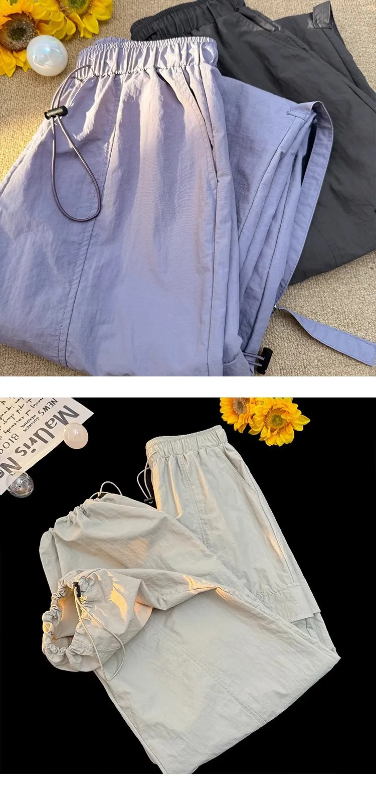 Women's Taslan Hiking Work Pants 2026 New Model - Lightweight Quick-Dry Summer Sports Trousers for Petite Sizes, Ideal for Outdoor Activities and Casual Wear showcase 20