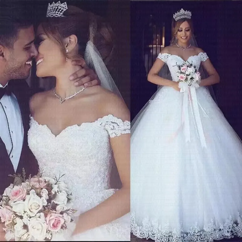 Elegant White Bridal Wedding Dress with Train, Slim Fit, Unique Design for Brides - Perfect for Special Occasions showcase 2