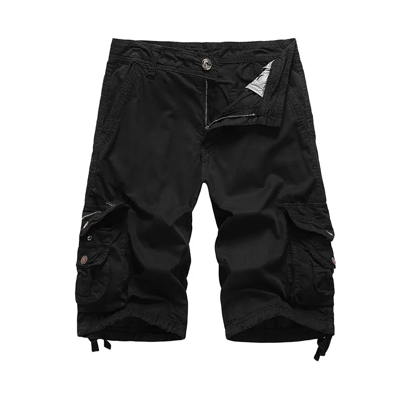 Plus-Size Casual Beach Work Shorts for Men, Loose Fit 5-Point Style, Comfortable Breathable Summer Beachwear - Image 8