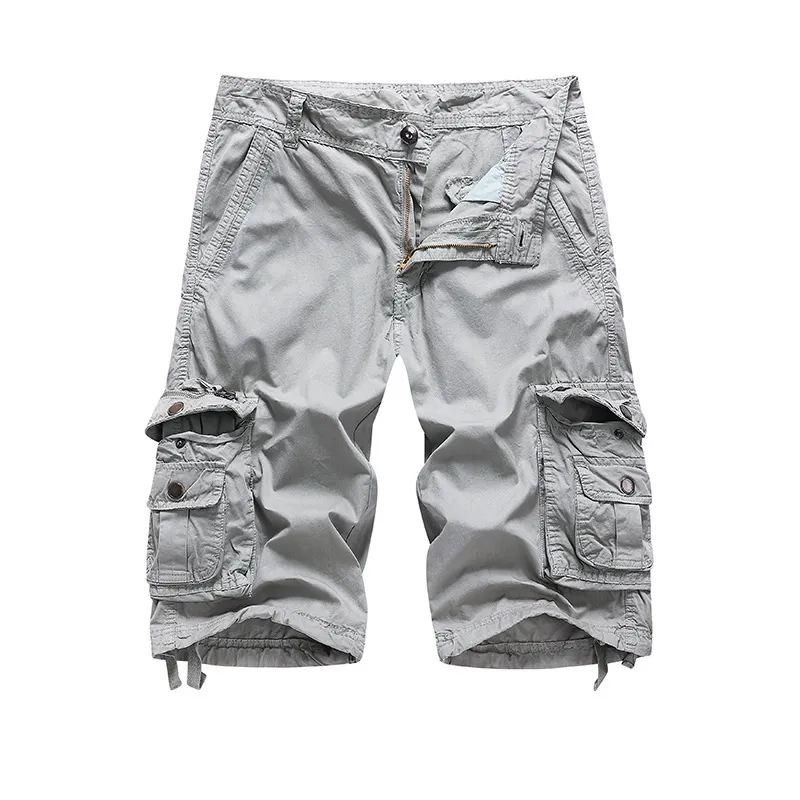 Plus-Size Casual Beach Work Shorts for Men, Loose Fit 5-Point Style, Comfortable Breathable Summer Beachwear - Image 1