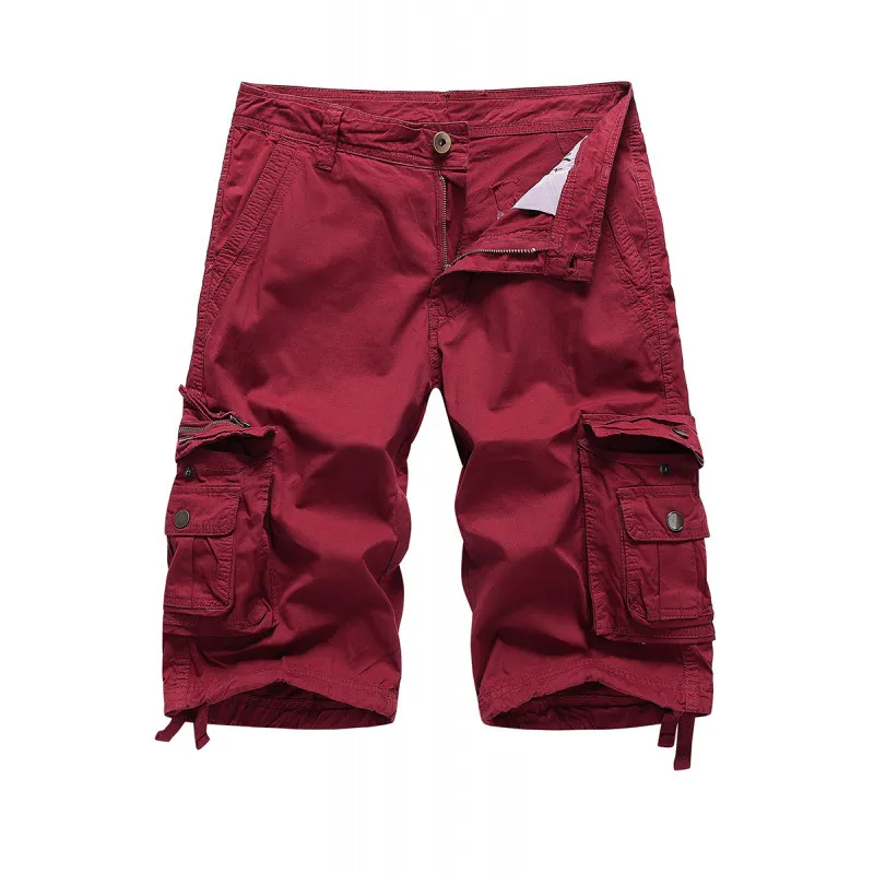 Plus-Size Casual Beach Work Shorts for Men, Loose Fit 5-Point Style, Comfortable Breathable Summer Beachwear - Image 7