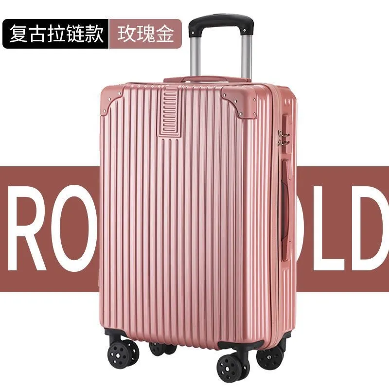 Women's Trendy Open-Top Suitcase 2025, Lightweight Carry-On Trolley with Soft-Sound Spinner Wheels, Stylish Instagram Fashion Travel Luggage thumbnail 10