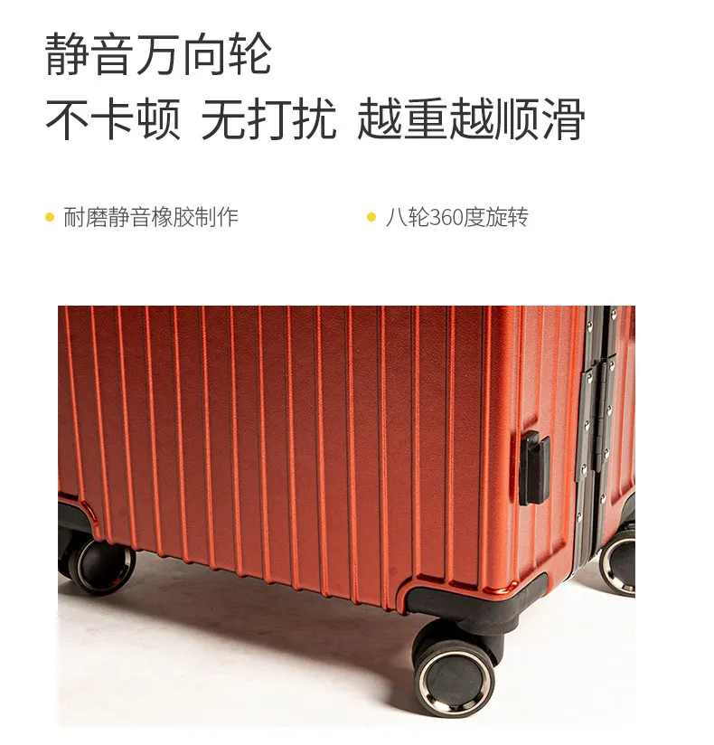 Ailixing Upgraded Super Strong Suitcase Trolley Case - Durable, Sturdy, Anti-Fall Business Luggage for Travel showcase 18