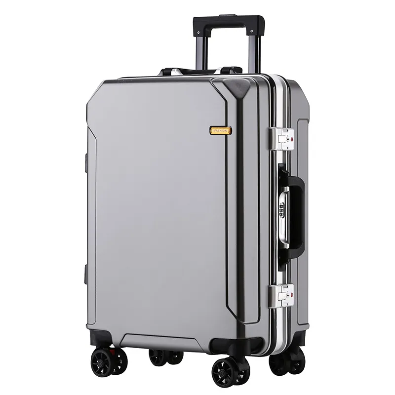 Durable Large Capacity 22-Inch Carry-On Luggage Suitcase for Men & Women - Ideal for College Students & Business Travelers, Boarding Box Design thumbnail 5