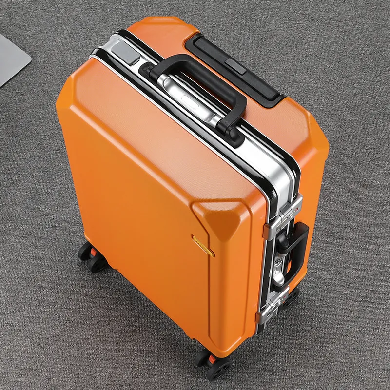 Durable Large Capacity 22-Inch Carry-On Luggage Suitcase for Men & Women - Ideal for College Students & Business Travelers, Boarding Box Design thumbnail 10