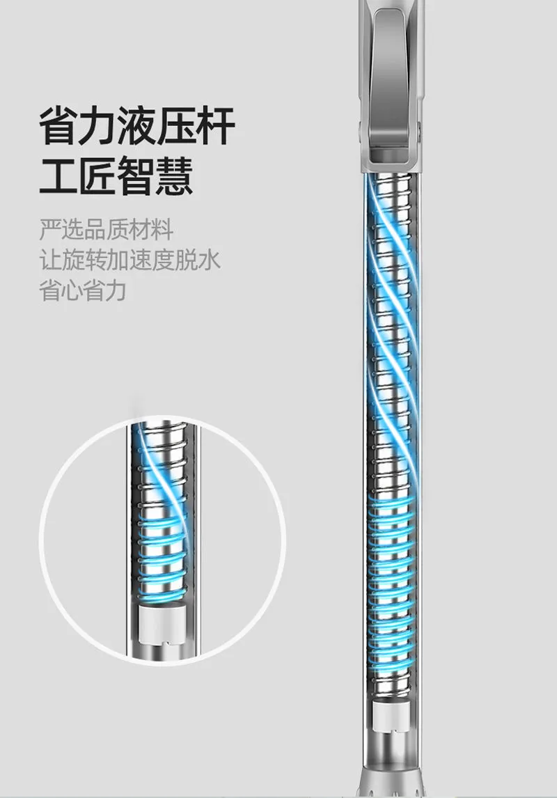 Automatic Dehydration Rotary Mop with Bucket - Household Floor Cleaning Artifact for Effortless Mopping and Drying - 2023 New Style YTO Clean showcase 5