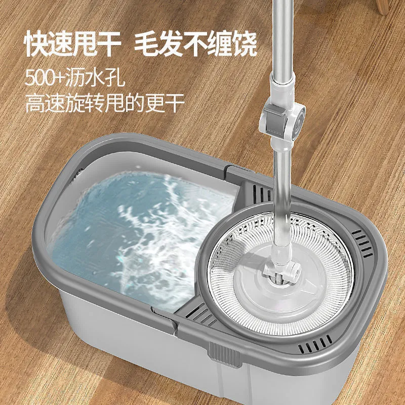Automatic Dehydration Rotary Mop with Bucket - Household Floor Cleaning Artifact for Effortless Mopping and Drying - 2023 New Style YTO Clean thumbnail 2