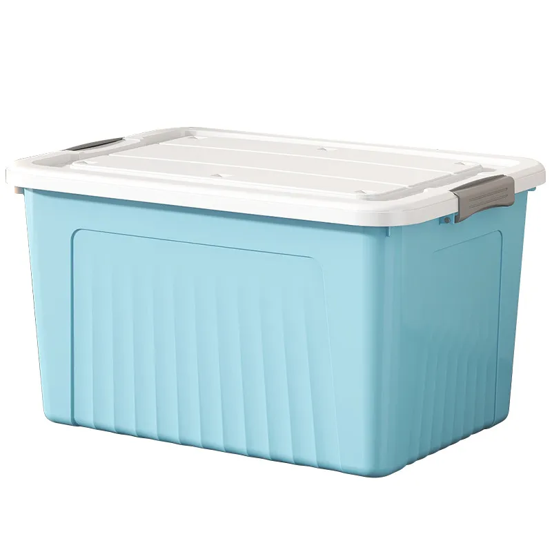 Large Household Clothing Storage Box with Lid - Ideal for Wardrobe Organization, Toy Storage, and General Home Decluttering thumbnail 5