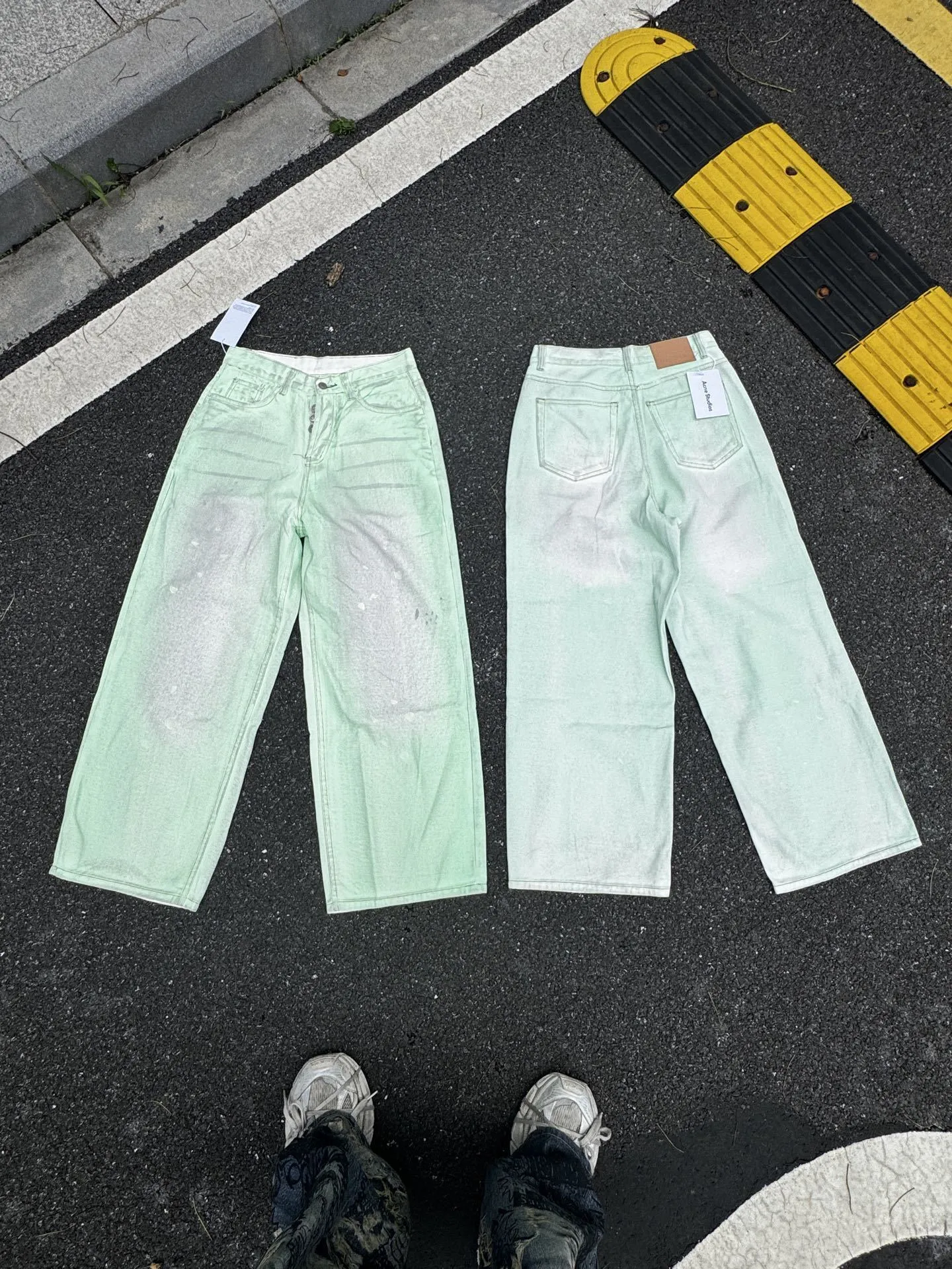 1981 Fluorescent Green Jeans