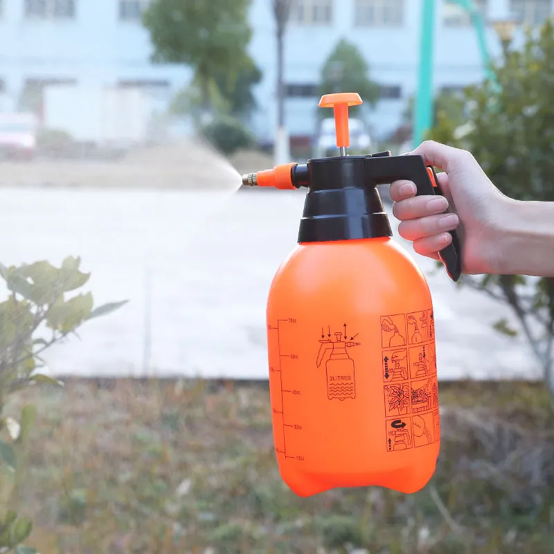3L Transparent Explosion-Proof Watering Can with 2L Rotating Nozzle, Air Pressure Sprayer for Garden Flowers, Home Cleaning, and Outdoor Use thumbnail 2