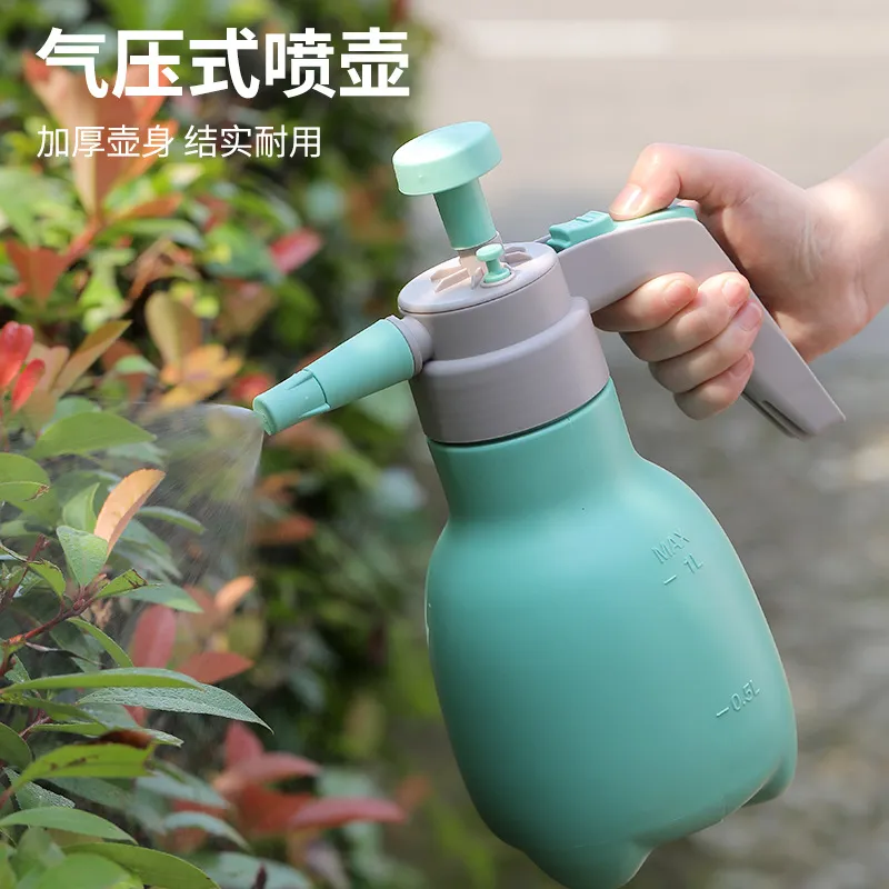 3L Transparent Explosion-Proof Watering Can with 2L Rotating Nozzle, Air Pressure Sprayer for Garden Flowers, Home Cleaning, and Outdoor Use thumbnail 4