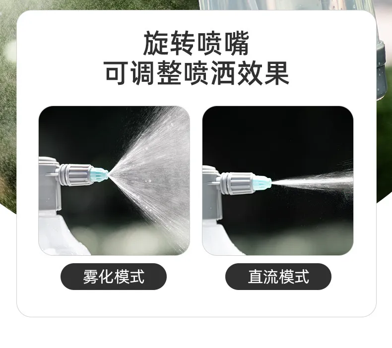3L Transparent Explosion-Proof Watering Can with 2L Rotating Nozzle, Air Pressure Sprayer for Garden Flowers, Home Cleaning, and Outdoor Use showcase 9