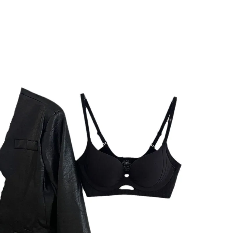2025 New Style Women's Pull-up Bra: Gather-Up Design for Small Chests, Anti-Sagging Support for Larger Breasts, Non-Wired Soft Comfort, Ideal for Everyday Wear - Image 5