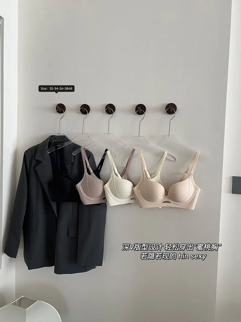 2025 New Style Women's Pull-up Bra: Gather-Up Design for Small Chests, Anti-Sagging Support for Larger Breasts, Non-Wired Soft Comfort, Ideal for Everyday Wear showcase 19