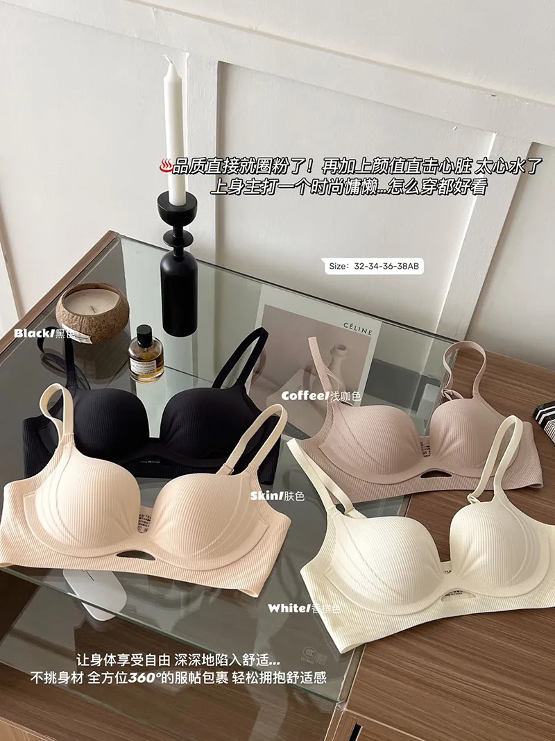 2025 New Style Women's Pull-up Bra: Gather-Up Design for Small Chests, Anti-Sagging Support for Larger Breasts, Non-Wired Soft Comfort, Ideal for Everyday Wear showcase 14