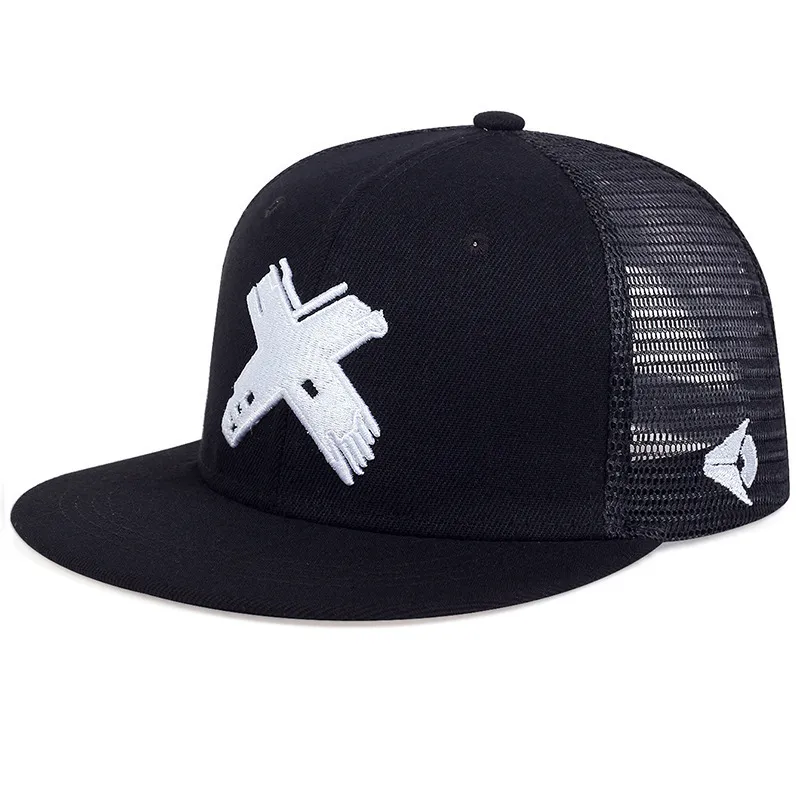 Men's Hip Hop Flat Brim Baseball Cap - Youth Streetwear Style, Compton Inspired Design, Wholesale Trendy Hat for Fashionable Individuals thumbnail 7