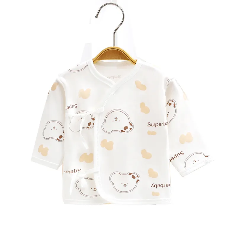 Newborn Baby Lace-Up Top & Undercoat Set - 0-3 Months Infant Underwear Clothes for Boys & Girls showcase 10