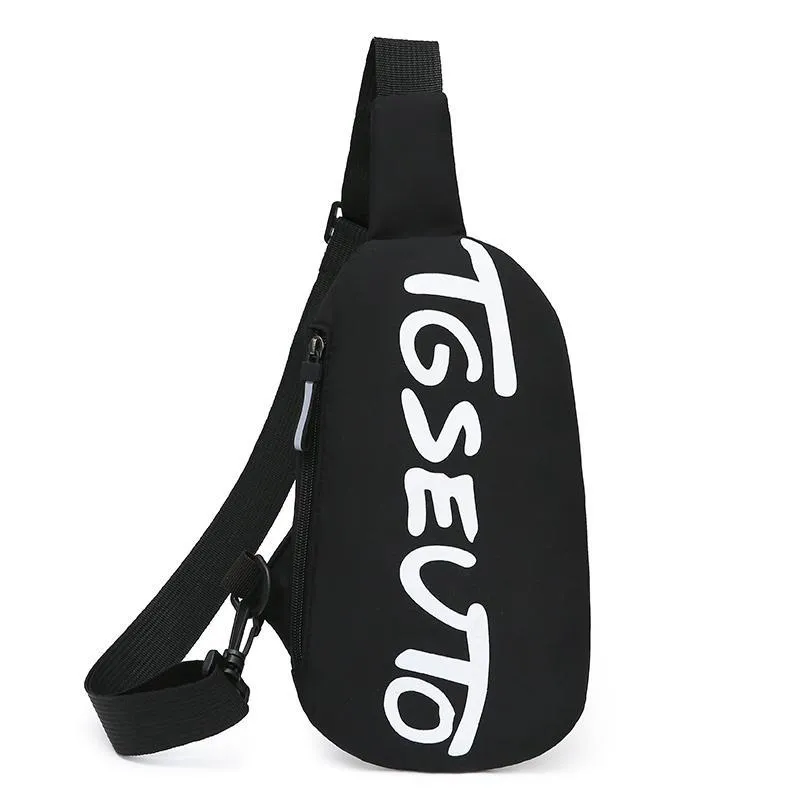 2023 New Korean Style Chest Bag for Men & Women, Trendy Crossbody Shoulder Bag, Casual Fanny Pack, Student Chest Bag, Versatile for Men and Women thumbnail 8