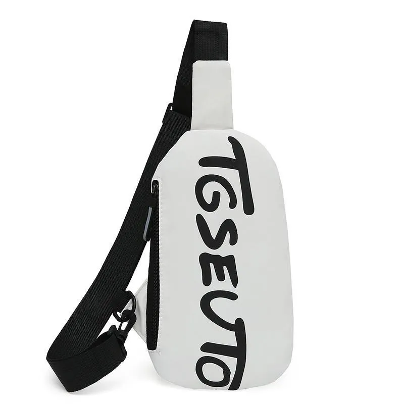 2023 New Korean Style Chest Bag for Men & Women, Trendy Crossbody Shoulder Bag, Casual Fanny Pack, Student Chest Bag, Versatile for Men and Women thumbnail 1