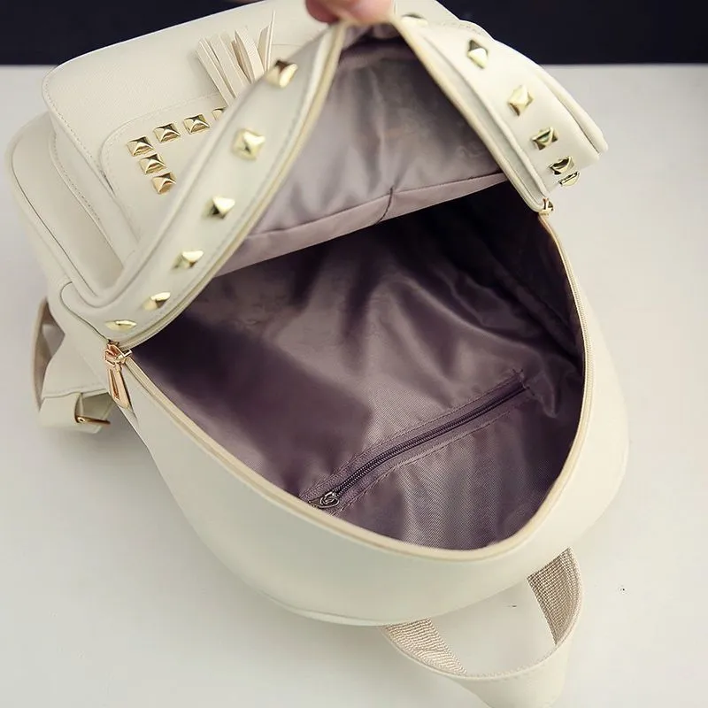 2024 New Korean Style Backpack for Women, Trendy, Versatile, Color-Block, College Style, Fashion Casual Bag, Ships within 24 Hours, Perfect for Students and Daily Use thumbnail 20