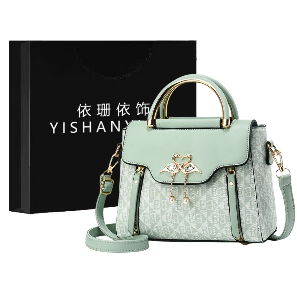 Official Flagship 7698 Reviews: Elegant Macaron Color Handbag, Versatile Commuter Crossbody Small Square Bag, 2026 New Fashion Shoulder Bag thumbnail 9