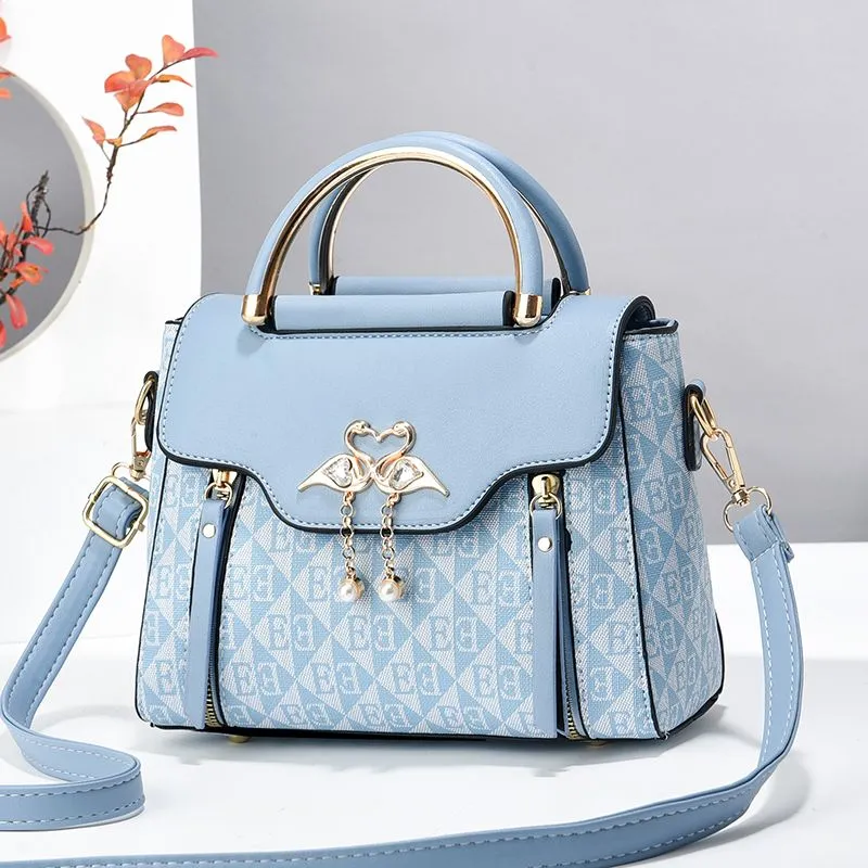 Official Flagship 7698 Reviews: Elegant Macaron Color Handbag, Versatile Commuter Crossbody Small Square Bag, 2026 New Fashion Shoulder Bag thumbnail 2