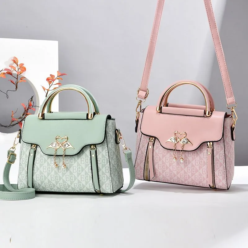 Official Flagship 7698 Reviews: Elegant Macaron Color Handbag, Versatile Commuter Crossbody Small Square Bag, 2026 New Fashion Shoulder Bag thumbnail 7