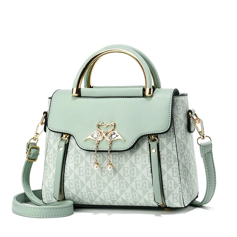 Official Flagship 7698 Reviews: Elegant Macaron Color Handbag, Versatile Commuter Crossbody Small Square Bag, 2026 New Fashion Shoulder Bag thumbnail 1