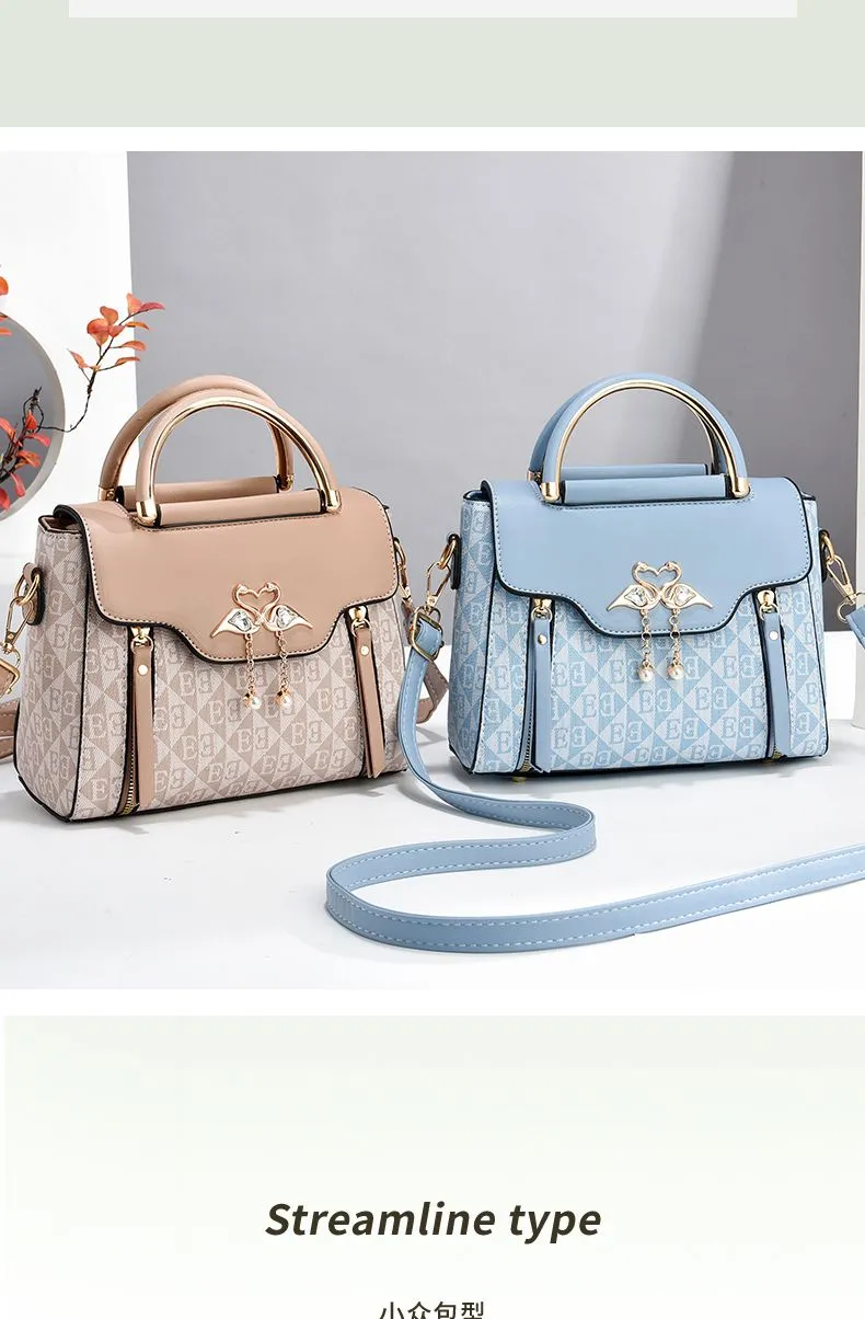 Official Flagship 7698 Reviews: Elegant Macaron Color Handbag, Versatile Commuter Crossbody Small Square Bag, 2026 New Fashion Shoulder Bag showcase 7