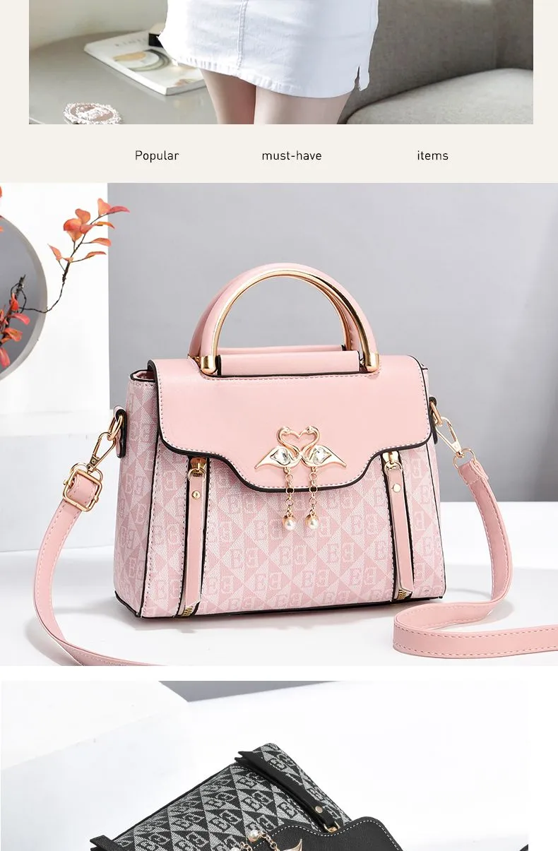 Official Flagship 7698 Reviews: Elegant Macaron Color Handbag, Versatile Commuter Crossbody Small Square Bag, 2026 New Fashion Shoulder Bag showcase 9