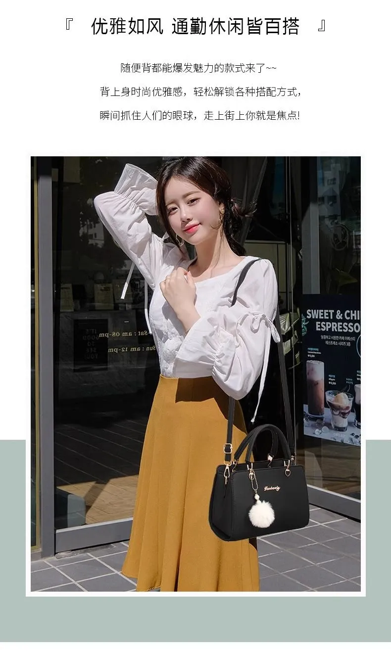 2026 New Fashion Women's Handbag: Large Capacity Shoulder Bag, Chic Commuter Style, Handmade DIY, Versatile for All Occasions, Top-Rated showcase 1