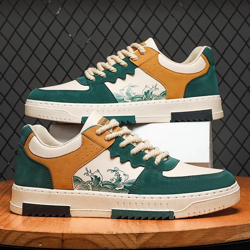 2026 Spring Summer New Men's Trendy Casual Sports Board Shoes, Lightweight and Durable Canvas Sneakers for Men, Fashionable and Versatile Footwear thumbnail 2