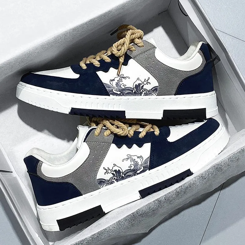 2026 Spring Summer New Men's Trendy Casual Sports Board Shoes, Lightweight and Durable Canvas Sneakers for Men, Fashionable and Versatile Footwear showcase 1
