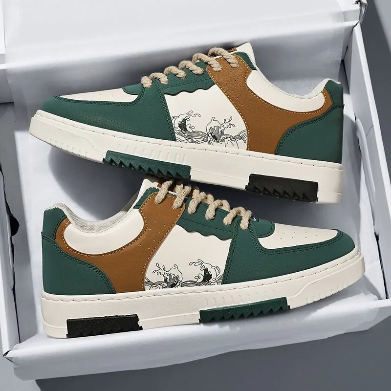 2026 Spring Summer New Men's Trendy Casual Sports Board Shoes, Lightweight and Durable Canvas Sneakers for Men, Fashionable and Versatile Footwear showcase 2