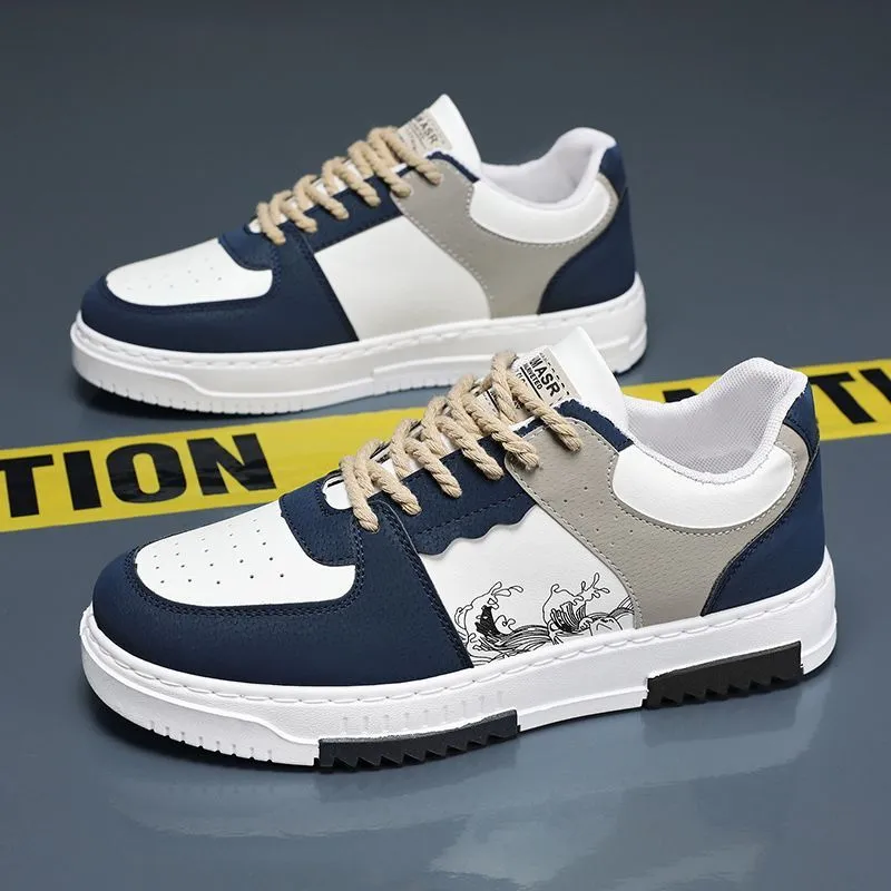 2026 Spring Summer New Men's Trendy Casual Sports Board Shoes, Lightweight and Durable Canvas Sneakers for Men, Fashionable and Versatile Footwear showcase 3