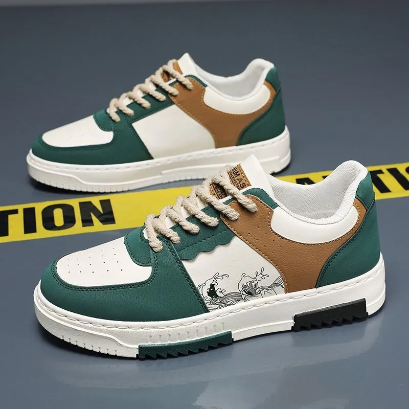 2026 Spring Summer New Men's Trendy Casual Sports Board Shoes, Lightweight and Durable Canvas Sneakers for Men, Fashionable and Versatile Footwear showcase 4
