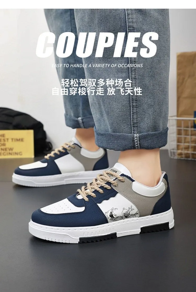 2026 Spring Summer New Men's Trendy Casual Sports Board Shoes, Lightweight and Durable Canvas Sneakers for Men, Fashionable and Versatile Footwear showcase 8