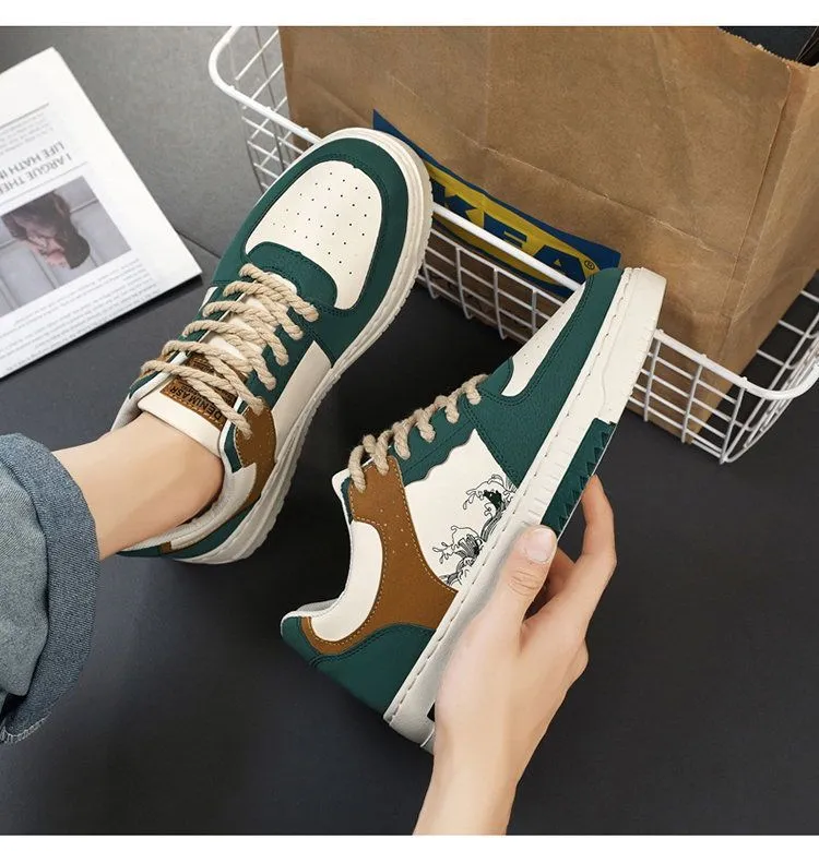 2026 Spring Summer New Men's Trendy Casual Sports Board Shoes, Lightweight and Durable Canvas Sneakers for Men, Fashionable and Versatile Footwear showcase 9
