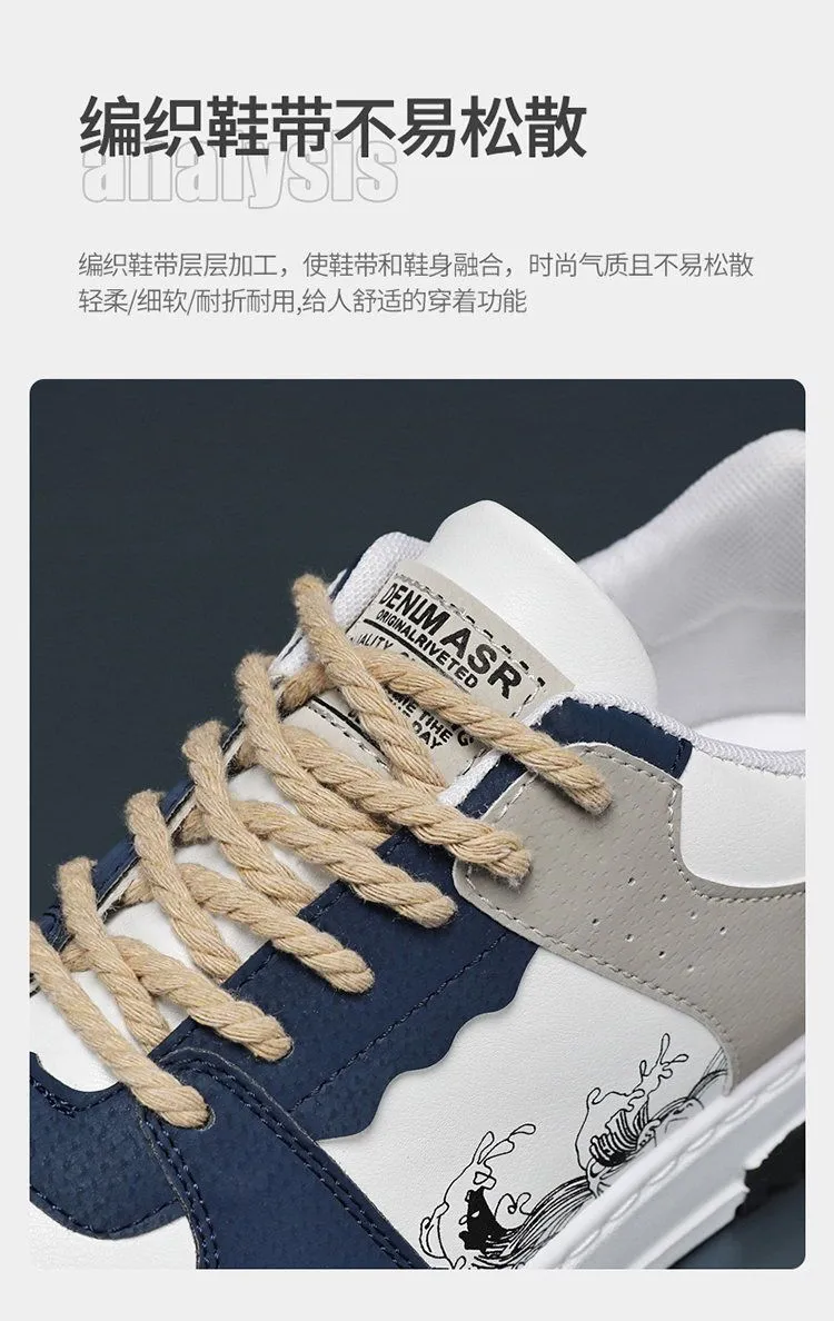 2026 Spring Summer New Men's Trendy Casual Sports Board Shoes, Lightweight and Durable Canvas Sneakers for Men, Fashionable and Versatile Footwear showcase 13