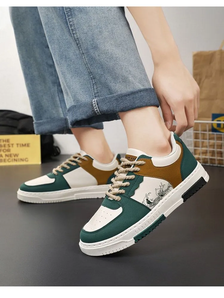 2026 Spring Summer New Men's Trendy Casual Sports Board Shoes, Lightweight and Durable Canvas Sneakers for Men, Fashionable and Versatile Footwear showcase 14