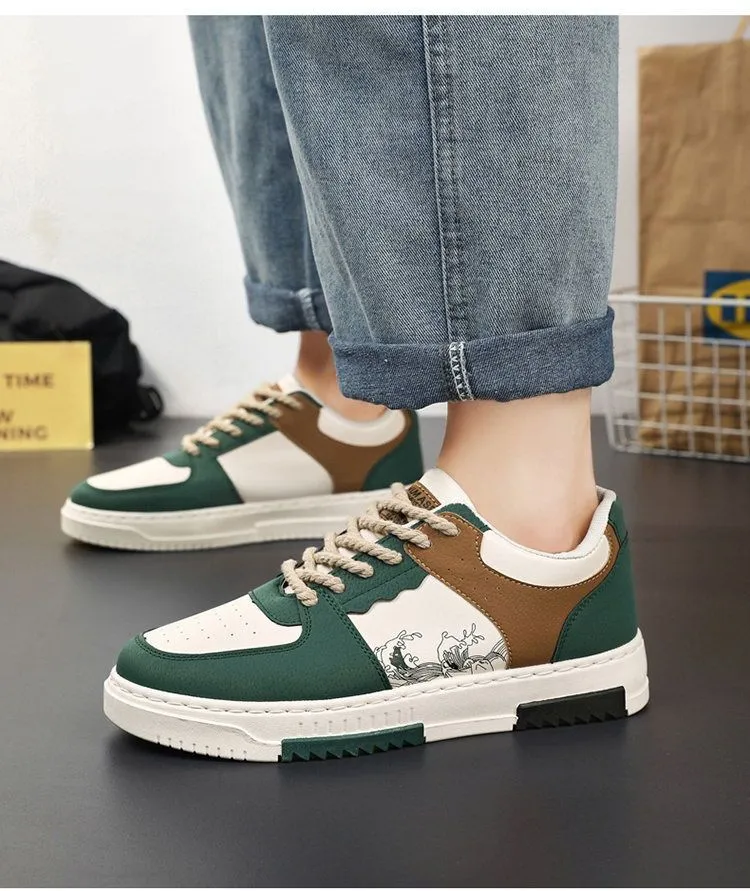 2026 Spring Summer New Men's Trendy Casual Sports Board Shoes, Lightweight and Durable Canvas Sneakers for Men, Fashionable and Versatile Footwear showcase 18
