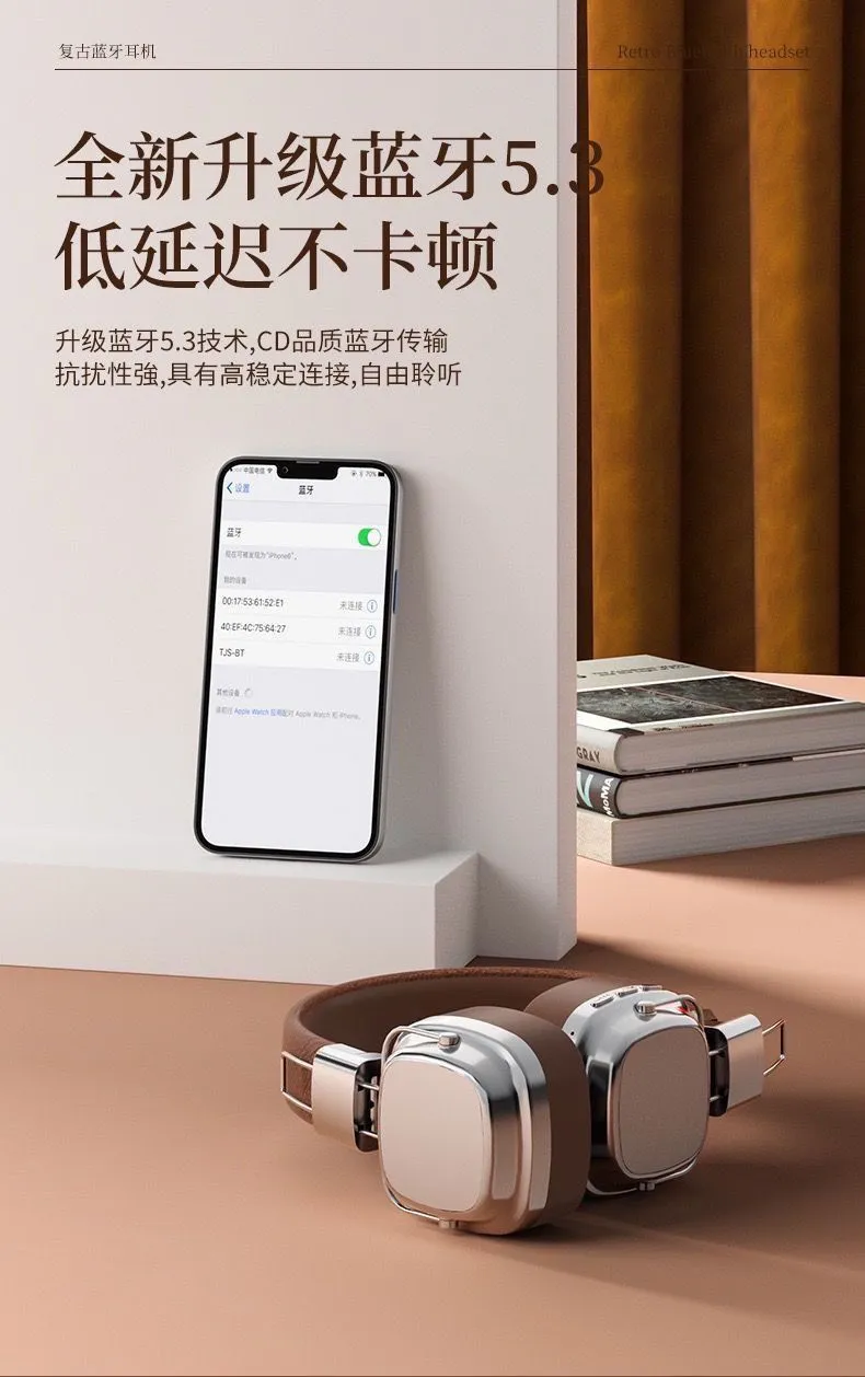Wireless Shocking Bass Headphones with 12-Hour Battery Life, Comfortable Fit, and No Sound Leakage - Premium Audio Experience showcase 5